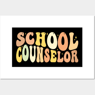 School Counselor groovey Posters and Art